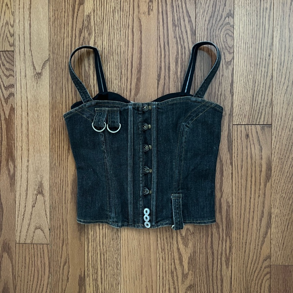 With Jean ‘Romy’ Corset Top